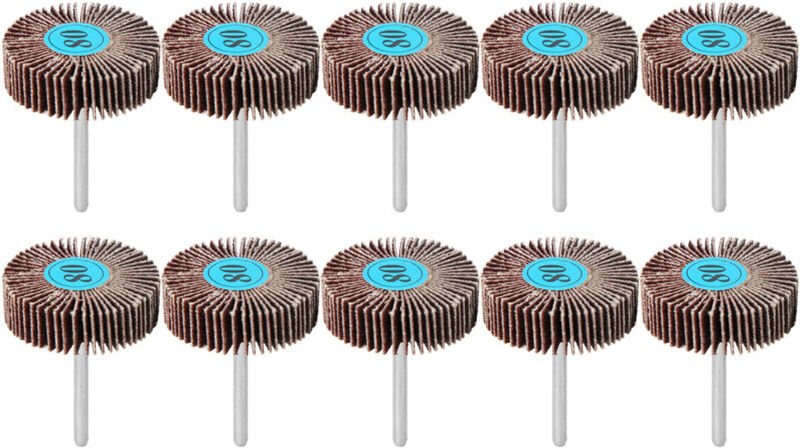 Universelle Schleifscheibe, 10 Stück Schleifscheiben für Lamellen- und Scheibenschleifen