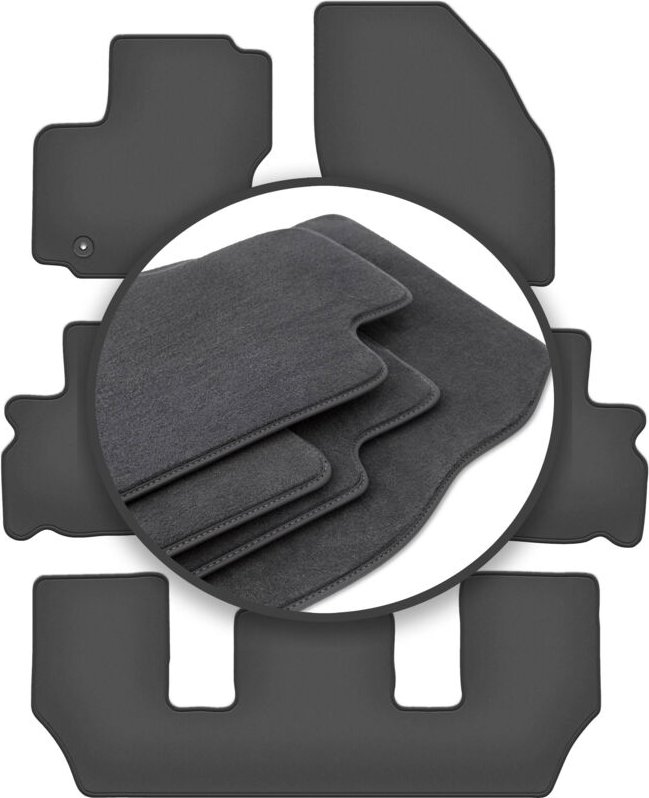 Premium-Fußmatten für: Ford Galaxy MK2 7-Sitzer (2006-2011)