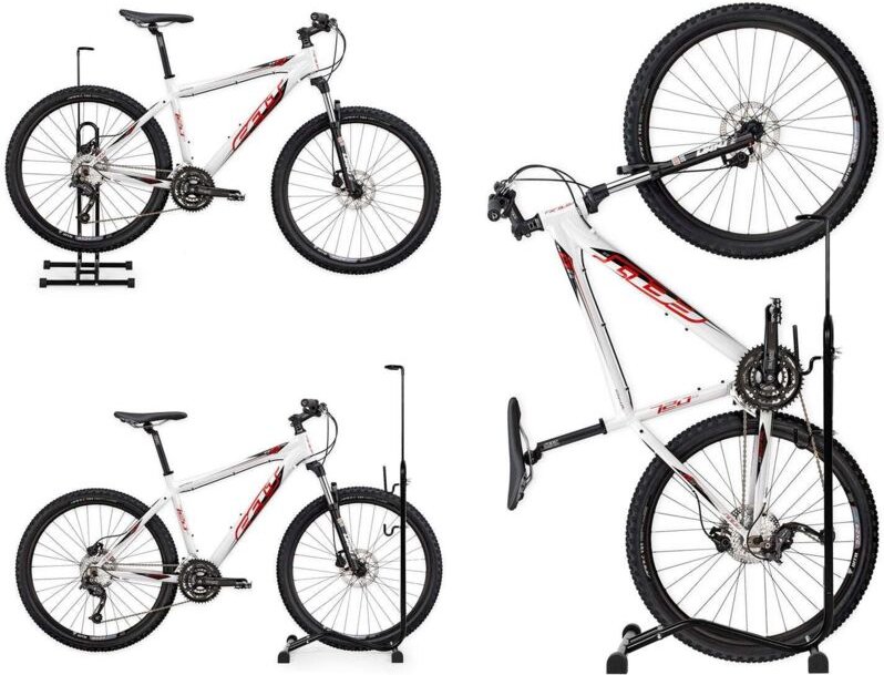 Fahrradstander 3in1 schwarz service fahrradhalter