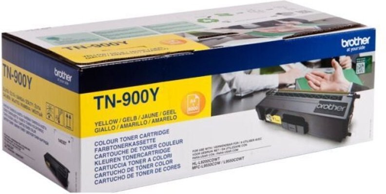 Toner Originalzubehör TN-900Y ca. 6.000 Seiten gelb