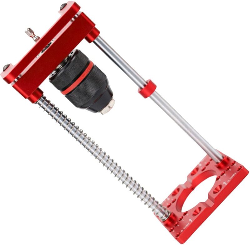 LUCKDANO Ständer für elektrische Bohrmaschinen mit klappbarer Lochbefestigung