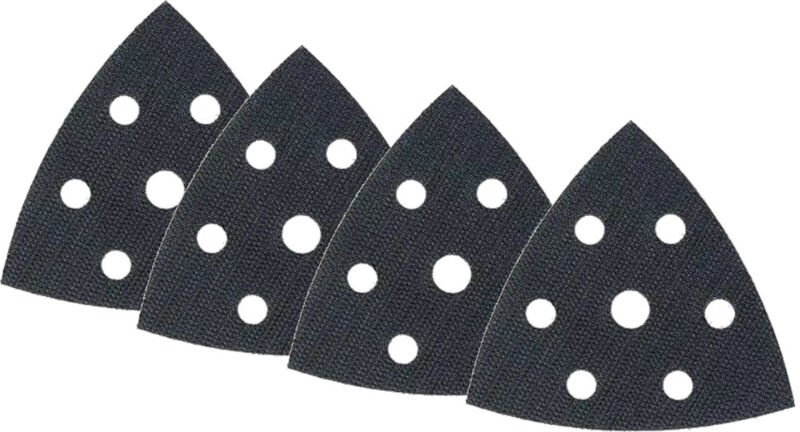 Trade-Shop Ersatzklett 93x93x93mm selbstklebend Dreieck kompatibel mit Bosch PDA 100, PDA 120, PDA 180, PDA 240 E Deltas...