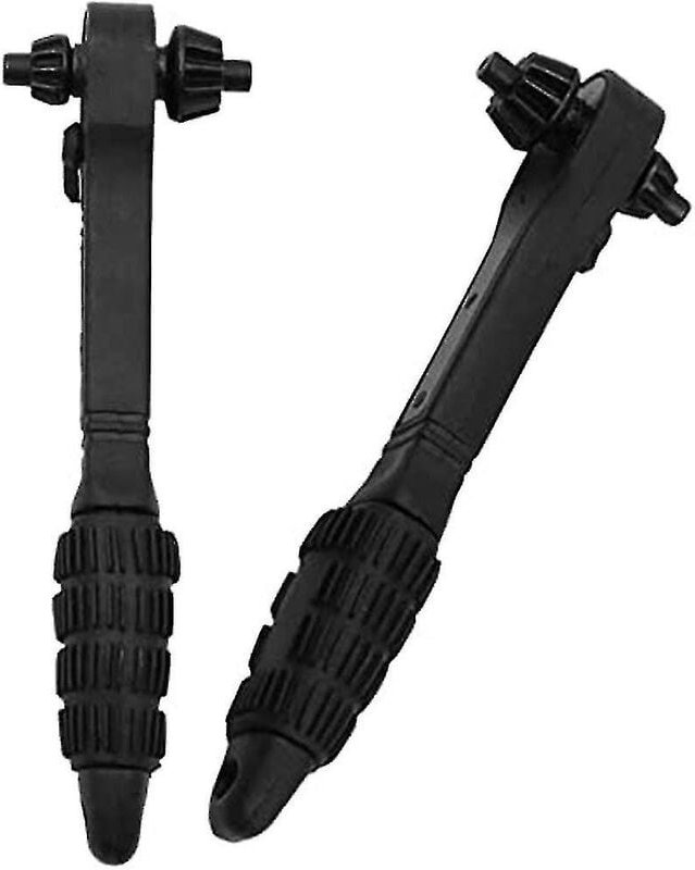 Woosien - Stück 2-in-1-Bohrfutterschlüssel, kompatibel mit 12,7 mm, 17,5 mm Bohrmaschine