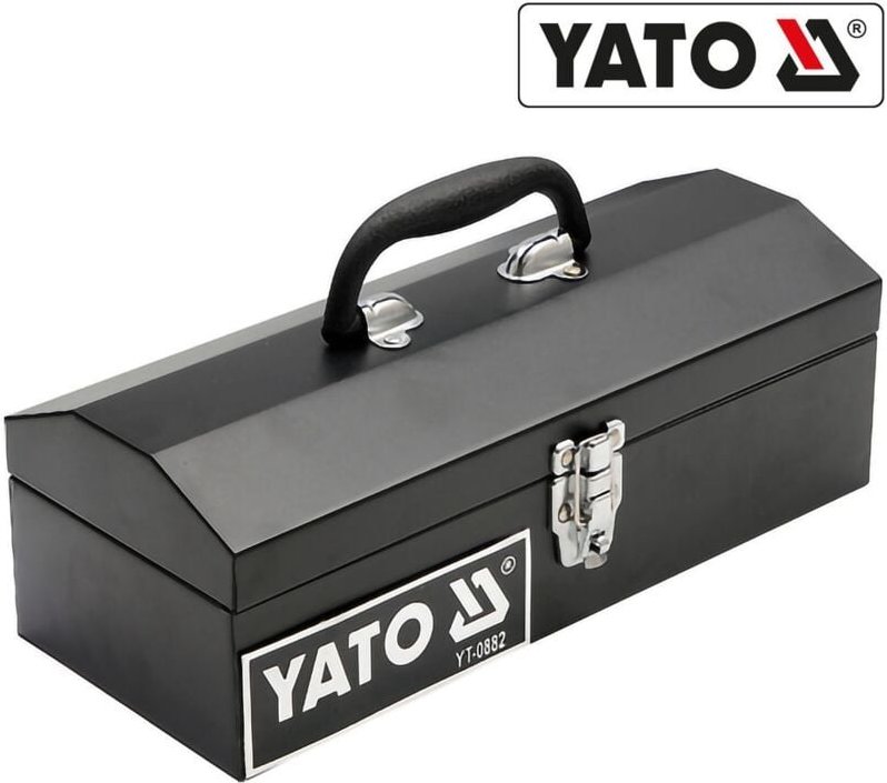 Metall-Werkzeugkasten 360x150x115 mm / YT-0882 / Yato