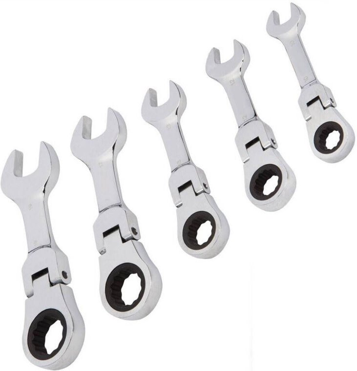 Trade Shop Traesio - Trade Shop - cricchetto nane set from 5 pezzi 10 12 13 17 19 mm art 04384 -