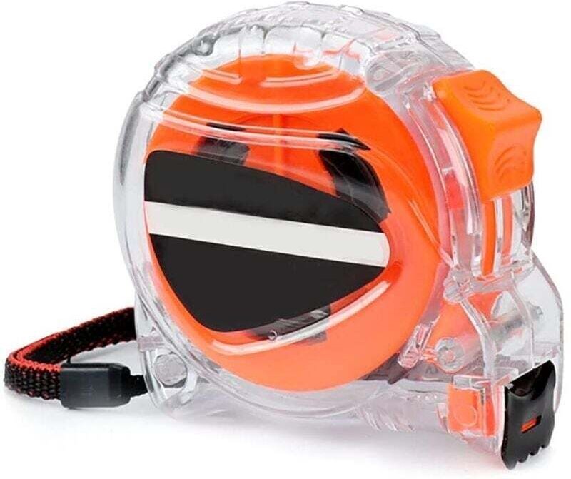 m langes Maßband, gut ablesbar, magnetische Spitze, wasserdicht, einziehbar, -cm