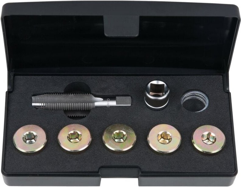 Lablassschrauben-Gewindereparatur-Satz, 12-tlg M17 x 1,5