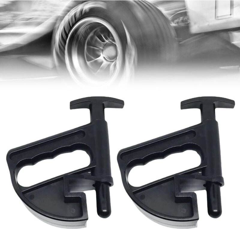 CCYKXA Reifenwechsler, Felgenklemme, 2-teilige Reifenwechslerklemme, Reifenwechslerklemme für die Autoreifenreparatur, R...