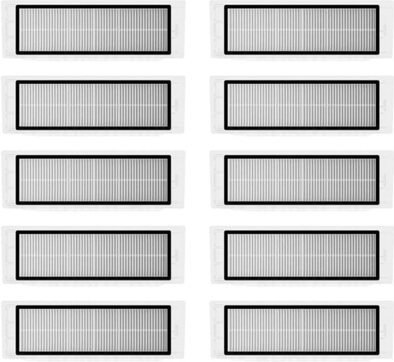 10 Stück HEPA-Filter für Xiaomi Roborock S6 S5 MAX S60 S65 S5 S50 S55 E25 E35 Staubsauger (1 Generation)