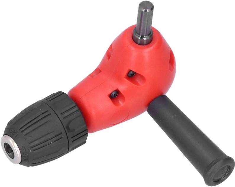 90-Grad-Winkelbohradapter, 3-Backen-Bohrfutter, Winkelbiegeverlängerung, Reparaturwerkzeug für beengte Platzverhältnisse