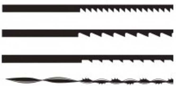 Sägeschneideblätter 160 mm, Art.-Nr. Bezeichnung: Packung mit 12 Blättern, Verwendung: Feine Schnitte, Zahnrad 22 TPI, B...