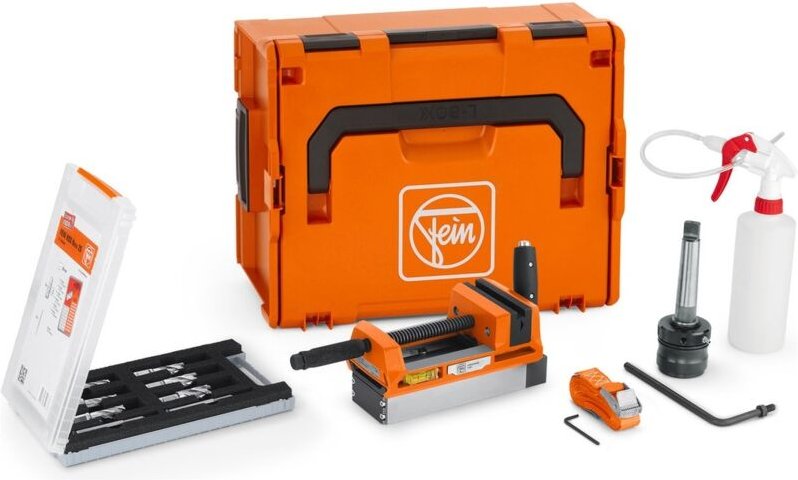 Magnetschraubstock inkl. Kernbohrset VersaMAG Kernbohrer Set MK3 - Fein