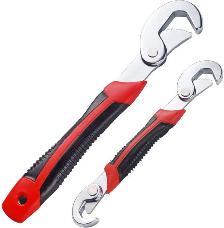 Verstellbare Schraubenschlüssel Multifunktionaler Mutternspanner Universalschlüsselsatz 2-teilig