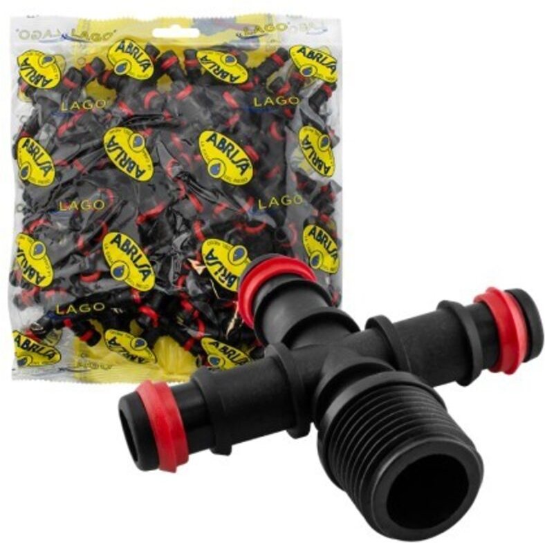 Männliches Kreuz mit Sicherheitsring, Beutel mit 50 Stück, ABRISA.