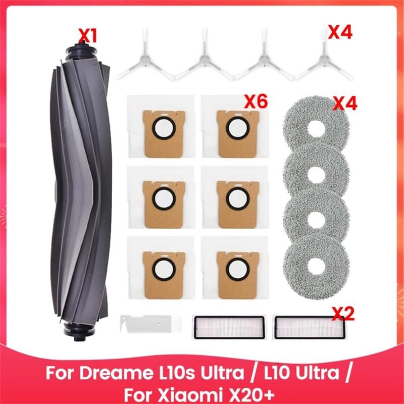 Für L10s Ultra / L10 X20+ Hauptseitenbürste