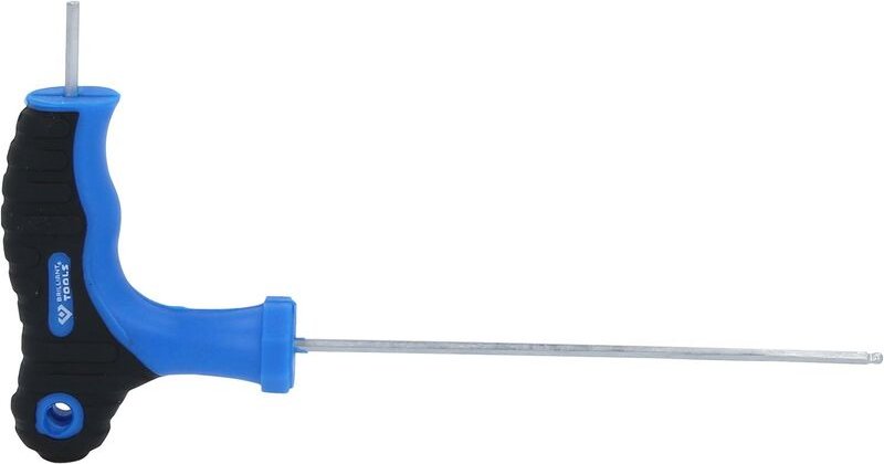 Brilliant Tools - T-Griff-Kugelkopf-Innensechskant-Winkelstiftschlüssel 2,0 x 100 mm