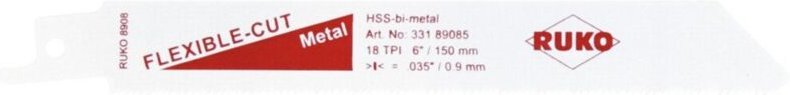 Säbelsägeblatt 8908 HSS-Bimetall Ruko 33189085