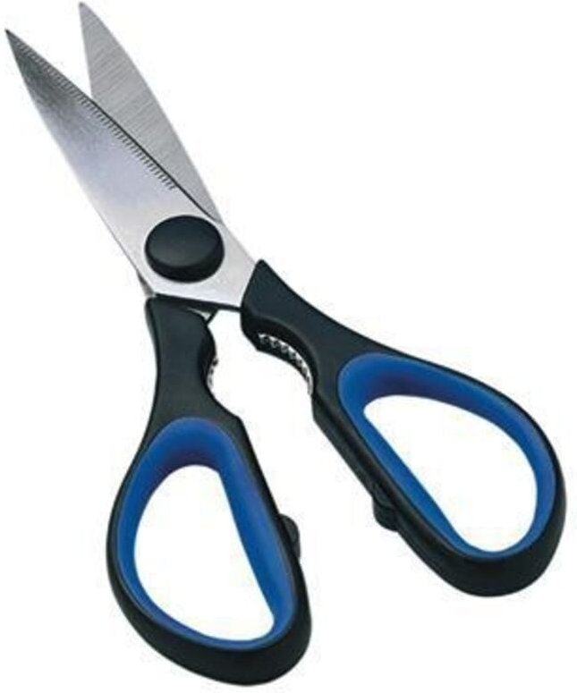 WEDO Allzweckschere 97985 21cm edelstahl blau/schwarz