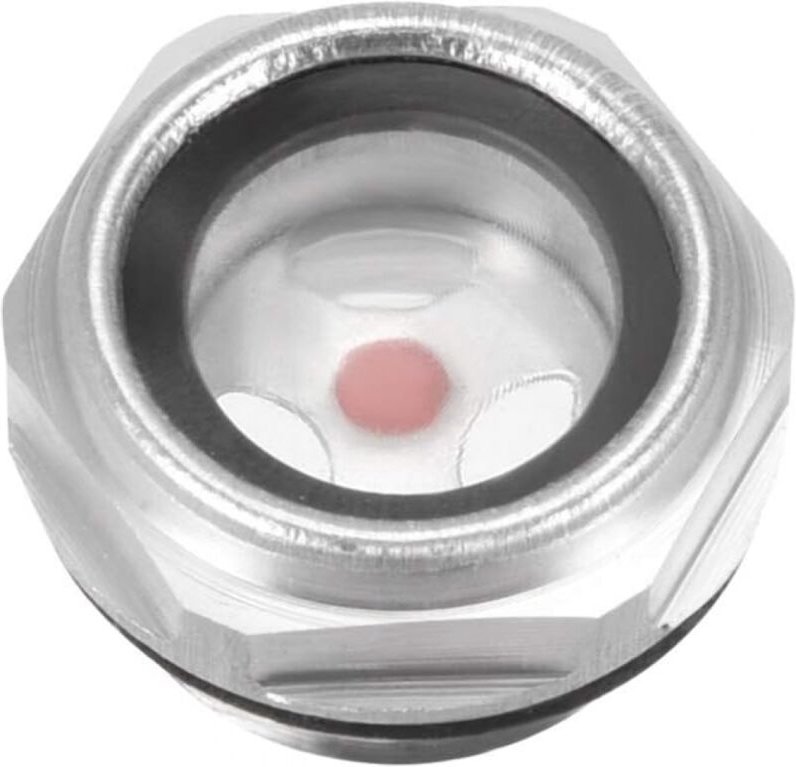 Öl-Flüssigkeitsstandsanzeige, Ölschauglas-Ansicht, Luftkompressor-Armatur, Aluminiumlegierungsstopfen, 1/2 PT-Außengewin...