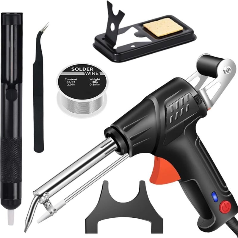 Industrielle interne Heizwerkzeuge, Multifunktional-Lötpistole, Tragbares Schweißgerät, Schweißmaschine (schwarz, extern...