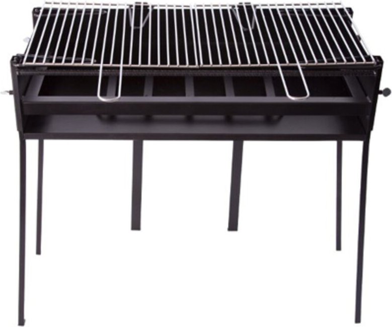 Rechteckiger Holzgrill 80x40cm Garcia
