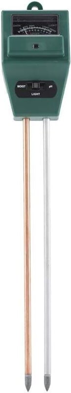 3-in-1 Boden-pH-Tester, Bodentest-Set, Pflanzenfeuchtigkeitsmesser, Boden-pH-Meter für Blumen/Gras/Pflanzen/Garten/Landw...