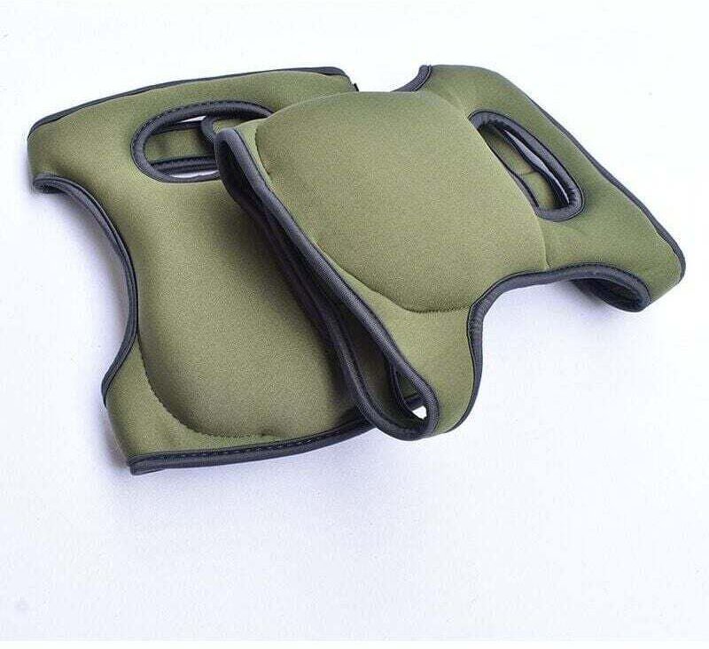 Garten-Knieschoner, XU, weiche Polsterung, besonders komfortabel, Knieschutz für Hobbygärtner, Bodenreinigung, Dunkelgrü...