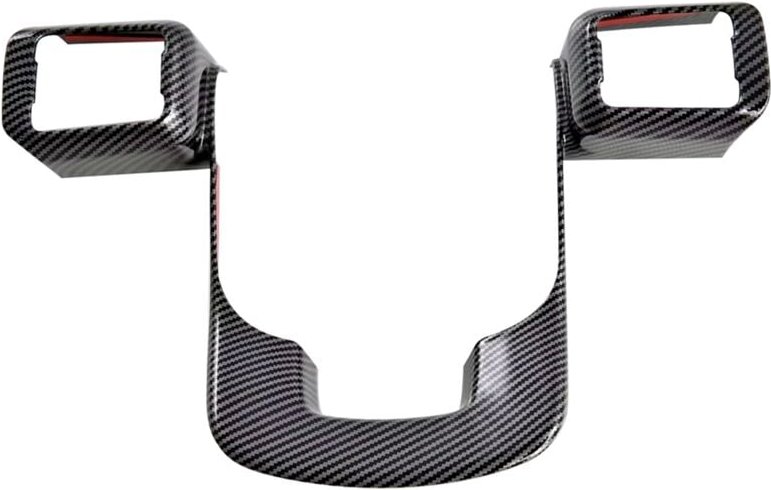 Tlily - Für Hyundai Santa Fe MX5 2023 2024 Carbon Fiber Auto Lenkrad Panel Abdeckung Trim Zubehör