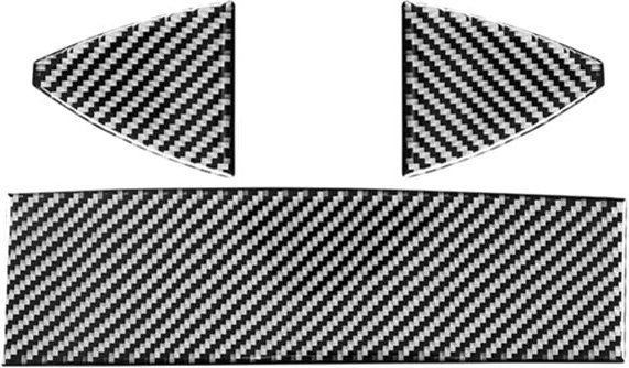 Für BMW-X3 E83 2006-2010 Carbon Fiber Dashboard Innere Panel Dekorative Abdeckung Trim Aufkleber Zubehör