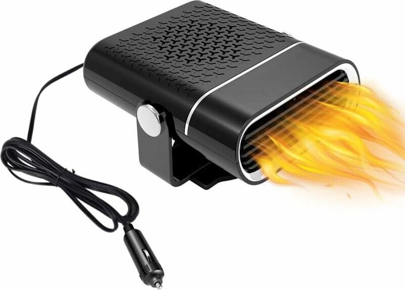 Aiperq - 12-V-Autoheizung, 150 w tragbare Autoheizung, Auto-Defroster-Demister, Autolüfter schnelles Heizen/Kühlen, Luft...