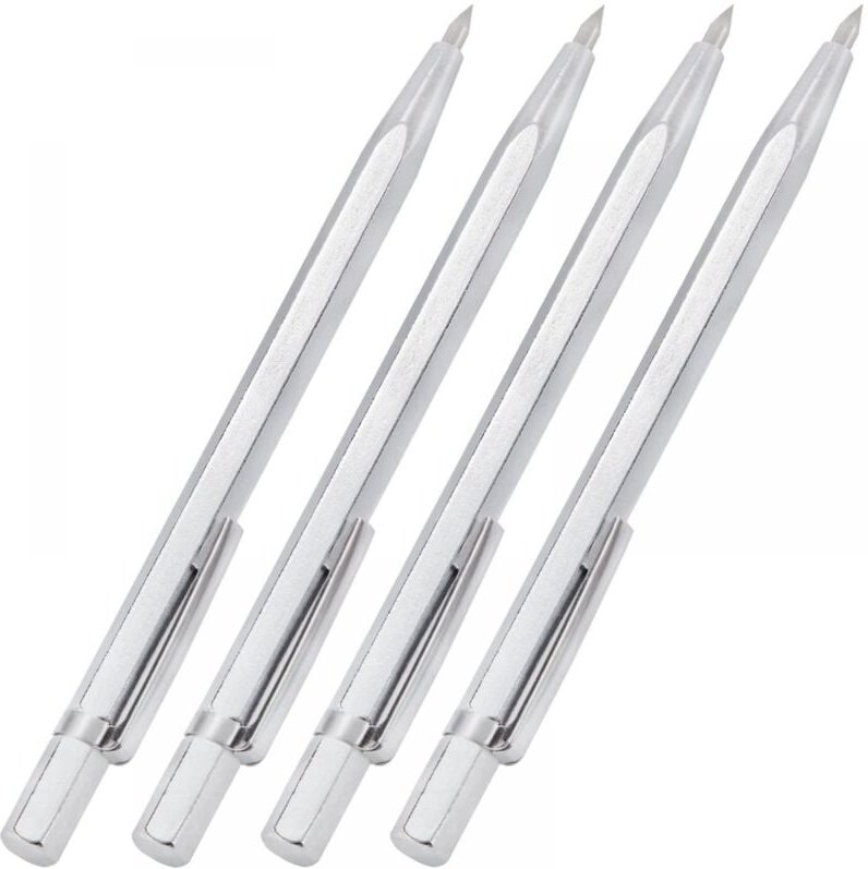 BEBUSINGOTO Stück Gravurstifte aus Wolframkarbid und Legierung für Keramik-/Metall-/Glasplatten