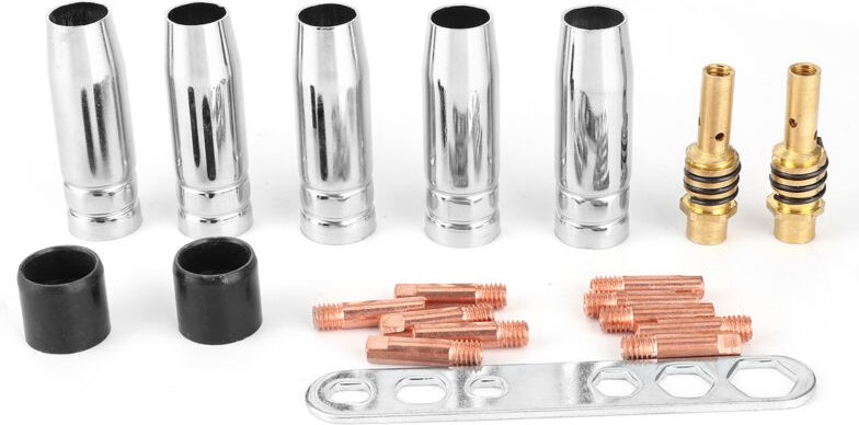Schweißdüsensatz von Welder Nozzle für MAG MIG Brenner 12mm 0.8mm.