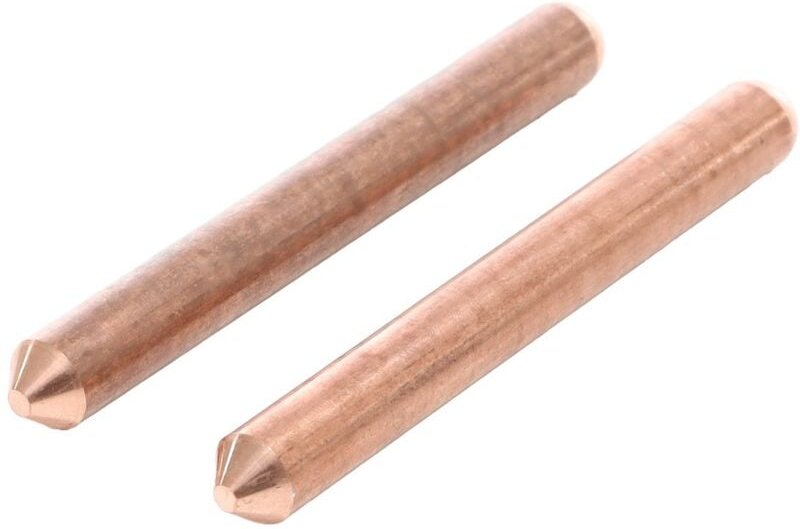 CU-Elektrodenpaar ø 10mm, L=90mm