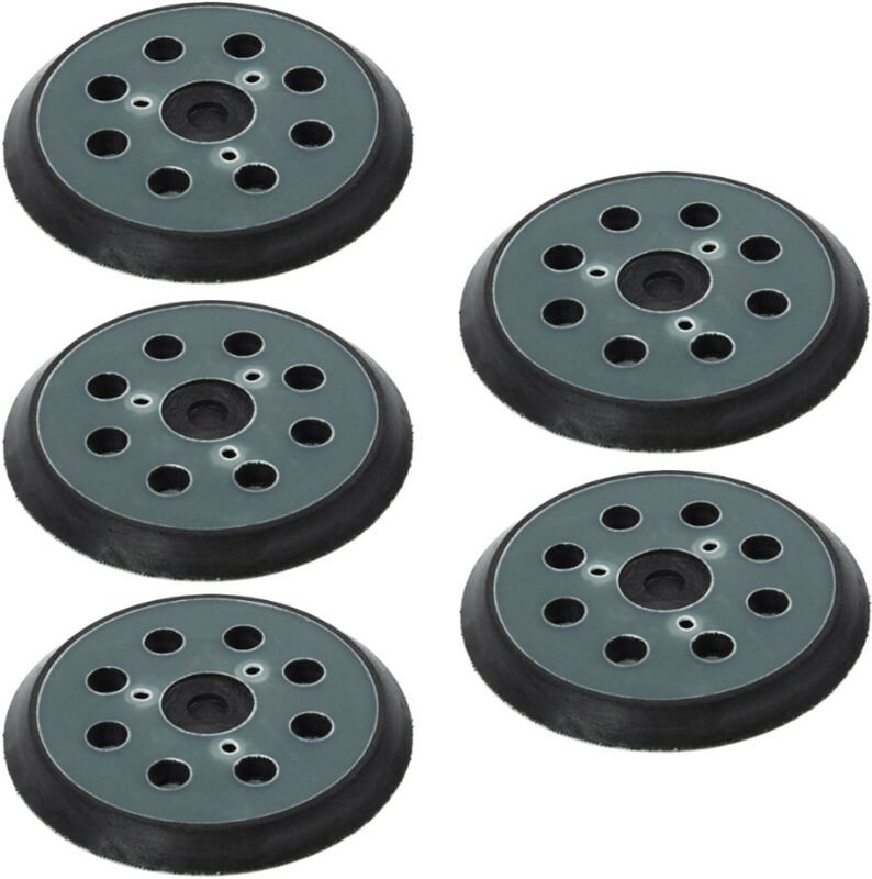 Trade-Shop Klett Schleifteller / Stützteller / Haftteller / Polierteller 125mm für viele Makita Hitachi Milwaukee Porter...