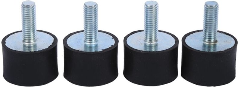 Ej.Life 4x Gummilager für Anti-Vibrations-Stoßdämpfer Silentblock Bobbins M8