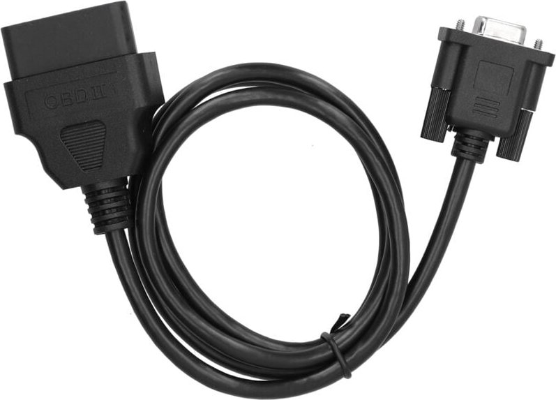 16-poliger OBD2-zu-RS232-DB9-Kfz-Diagnoseschnittstellenadapter-Verlängerungskabelanschluss