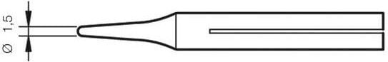JBC - Lötkolben B10D 1,5mm für 14ST 0150409