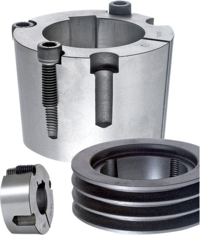 Taper-Spannbuchsen 3525/70, metrische Bohrung Nut DIN 6885