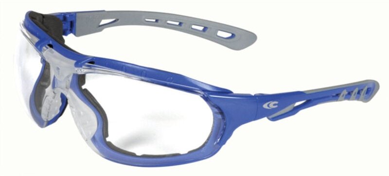 Cofra UV- Schutzbrille 100% Metallfrei, mit Band, Modular Care Farblos