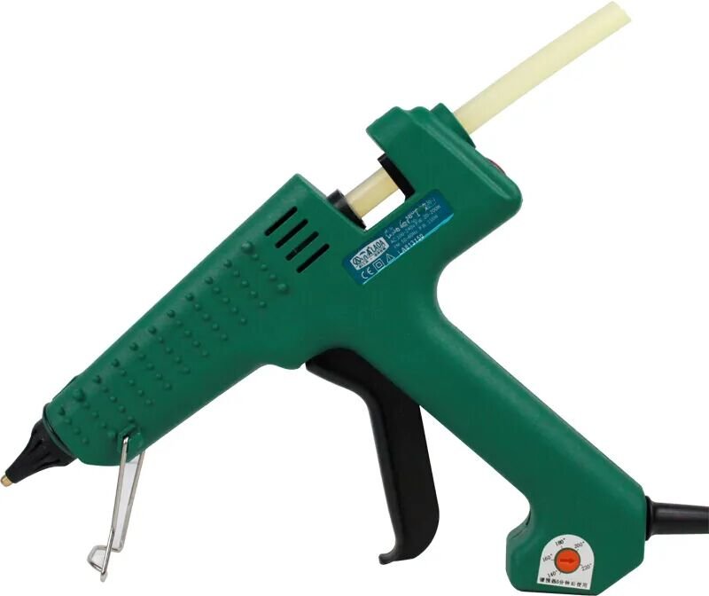 Heißklebepistole, professionelle Heißklebepistole, für Metall-/Holzarbeiten, Stick, Papier, Haarnadel, PU-Blumen, 150 w ...