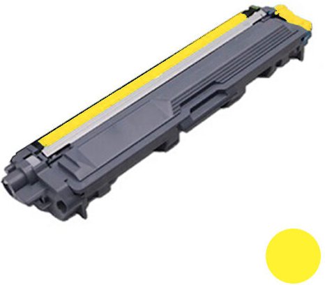 Ersatztonerkit mit Chip für Brother TN-247YN - Alternative zu TN-247 & TN-243 - Gelb - Ivol