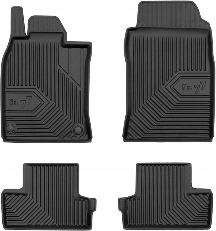 Gummimatten Mini One 2001-2006 Kofferraum 77