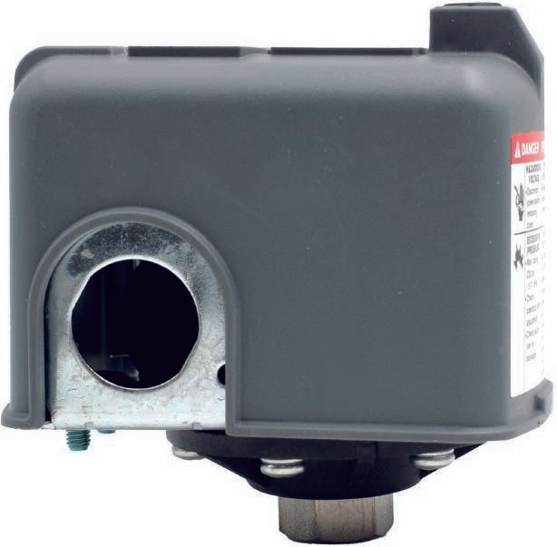 Druckschalter für Autoklaven Vierkant d 1/4' f Anschluss