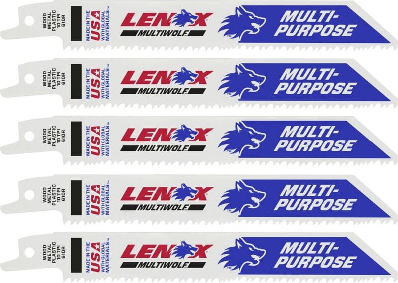 Säbelsägeblatt a. 5 Stck.150x20x0,9mm 10 z Lenox 5 Stk
