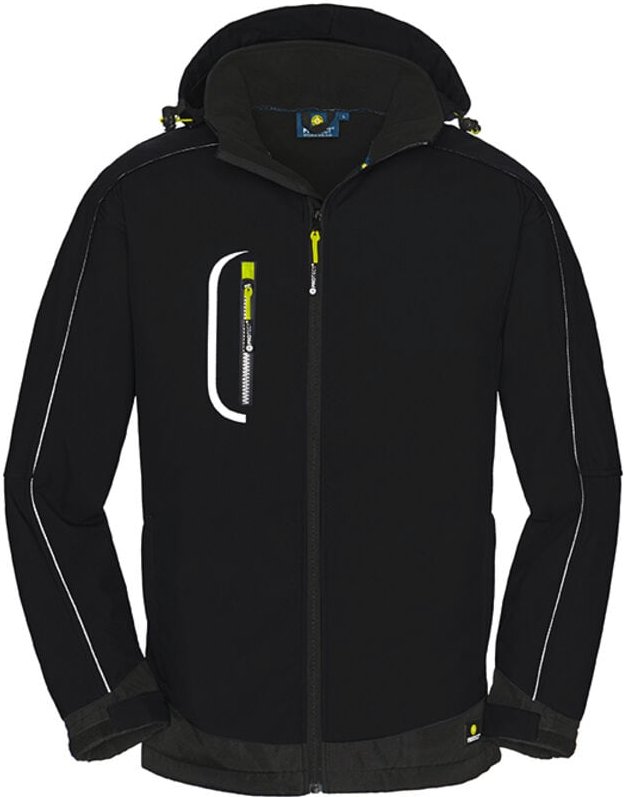 Softshelljacke MONTANA schwarz Größe XXL