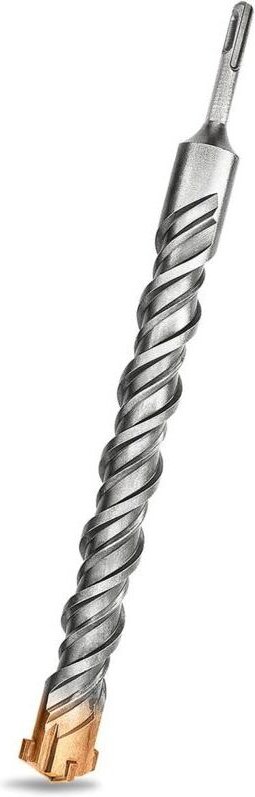 35 mm x 350 mm SDS Plus Bohrer, ideal zum Bohren in Beton, Ziegel, Stein und Mauerwerk - 4 Hartmetallbohrer, Zubehör für...