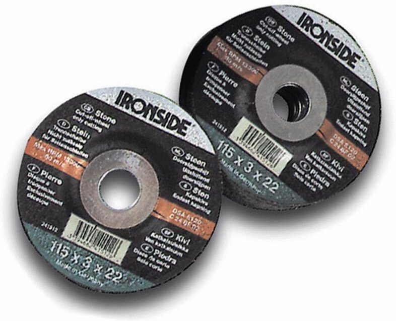 Trennscheibe für Stein 115 x 2,5 mm Bohrung 22 mm
