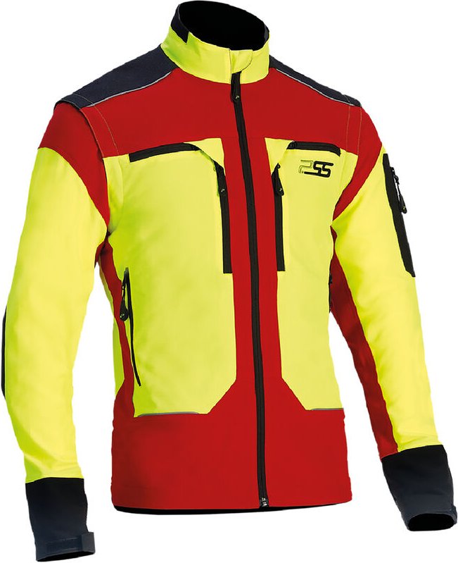 Funktionsjacke X-treme Vario Rot/Gelb Größe l - PSS