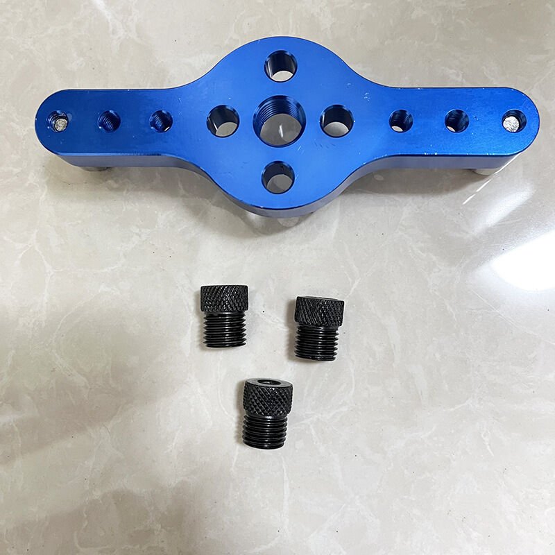 Dübellehren-Set, selbstzentrierende Bohrführung aus Aluminiumlegierung für gerade Löcher, Installation von schwebenden R...