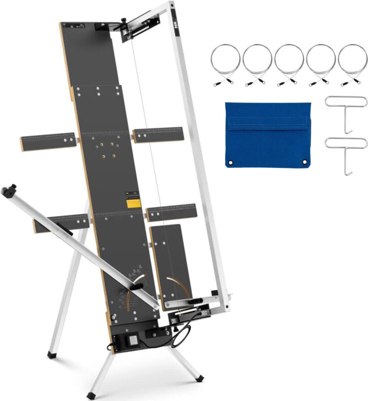 Styropor-Schneidemaschine mit Ständer und Halterung, Länge 1300 mm, Tiefe 330 mm, 200 W